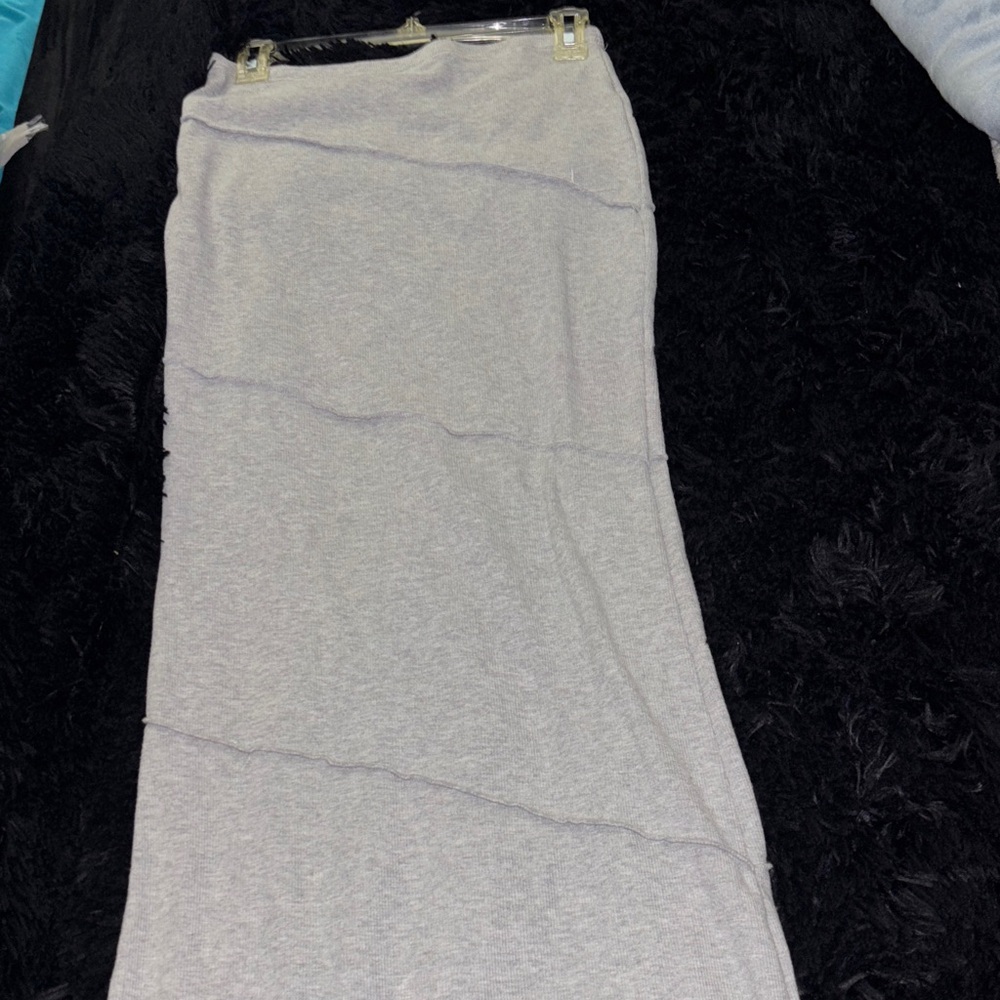 Elegant Gray Women's Skirt